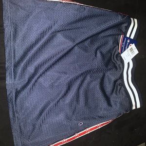 Large CH-EMBROIDERED SHORT SKIRT